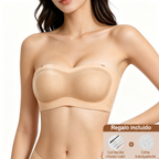 STELLARSEEK Strapless Invisible Bra | Anti-Slip Backless Support
