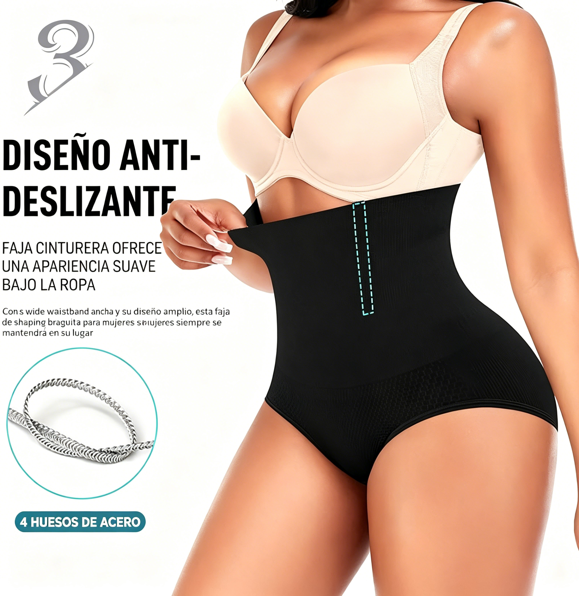 STELLARSEEK High Waist Shaping Panties, Women's Shapewear with Tummy Control