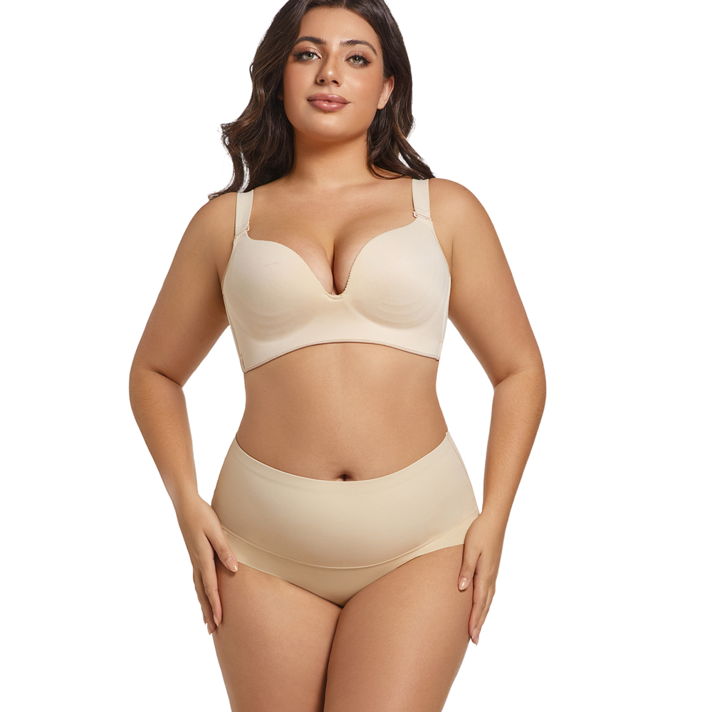 STELLASREEK Women's High Waist Seamless Panties, Full Coverage