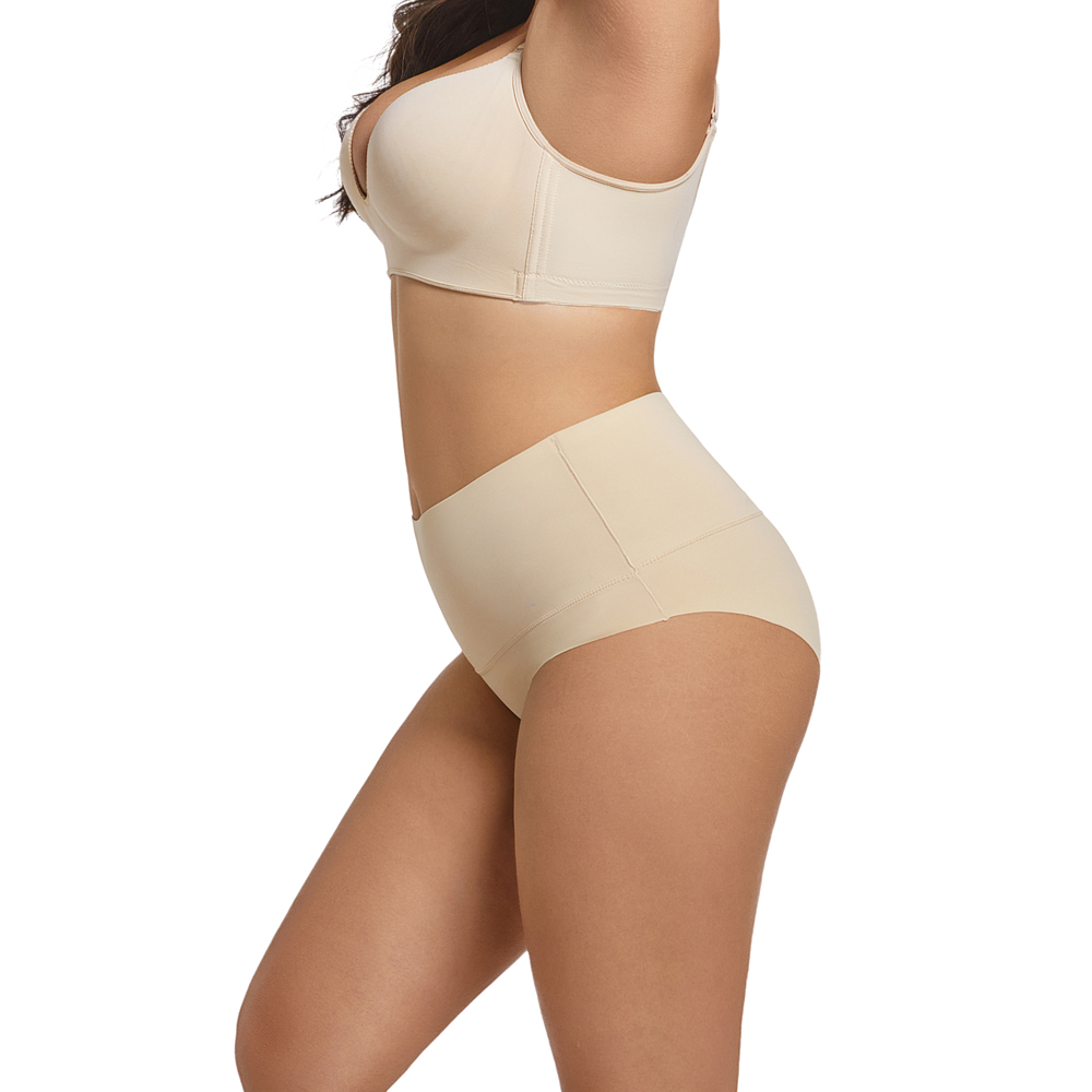 STELLASREEK Women's High Waist Seamless Panties, Full Coverage