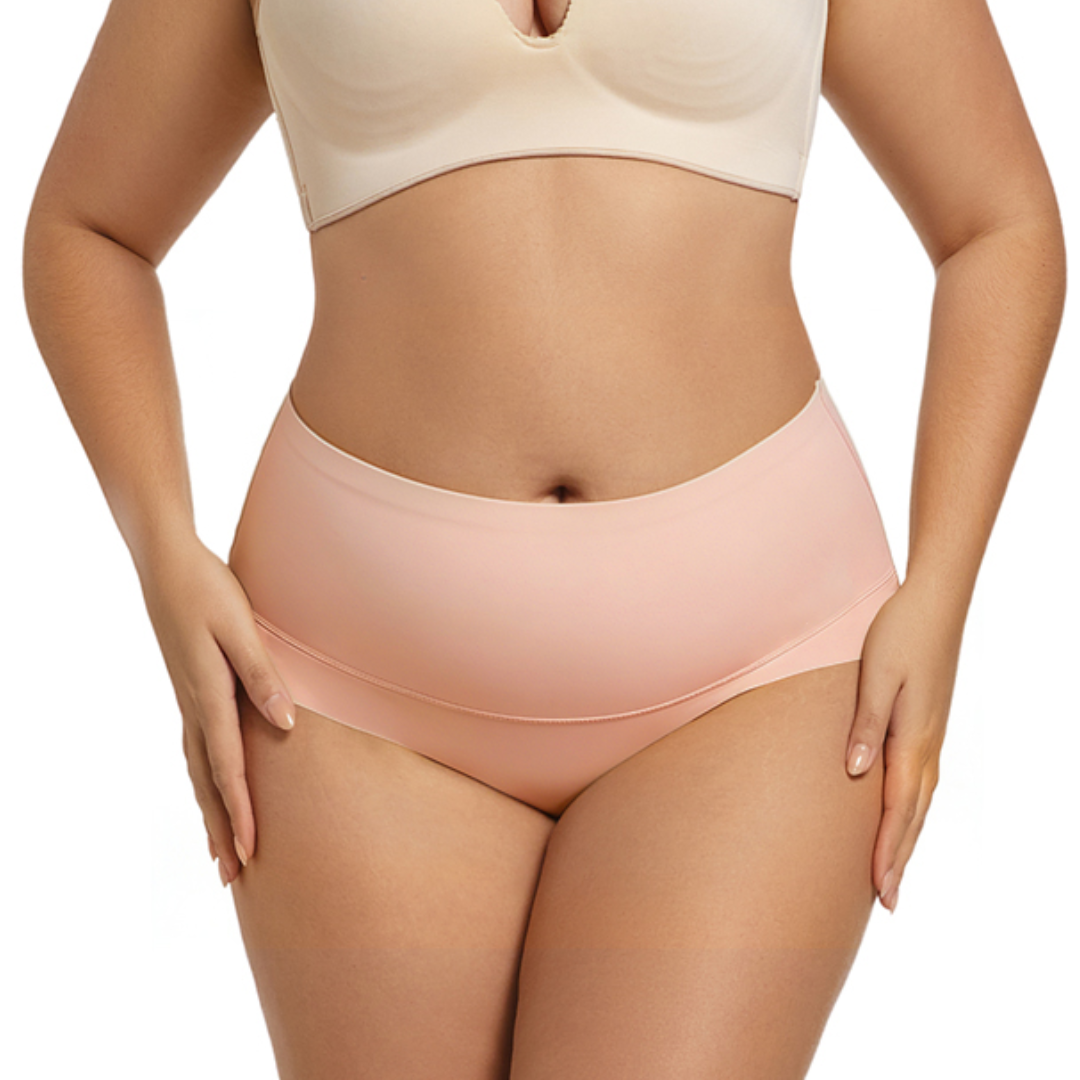 STELLASREEK Women's High Waist Seamless Panties, Full Coverage