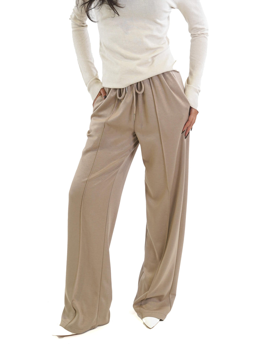 STELLARSEEK Wide Leg Trousers - Sporty with Wide Leg