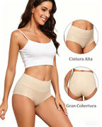 STELLASREEK Women's High Waist Seamless Panties, Full Coverage