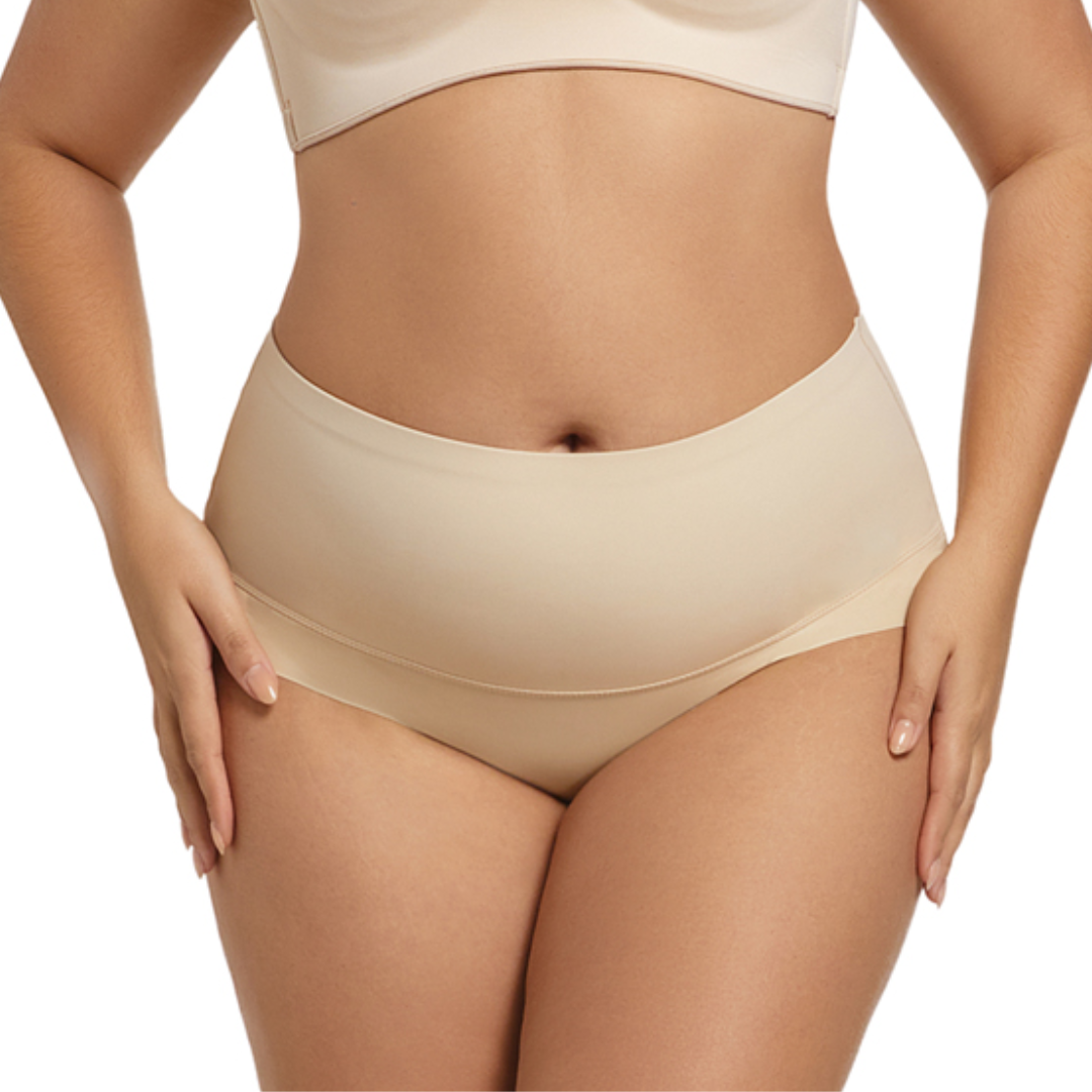 STELLASREEK Women's High Waist Seamless Panties, Full Coverage