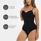 STELLARSEEK Women's Shapewear Bodysuit, With padded cups,