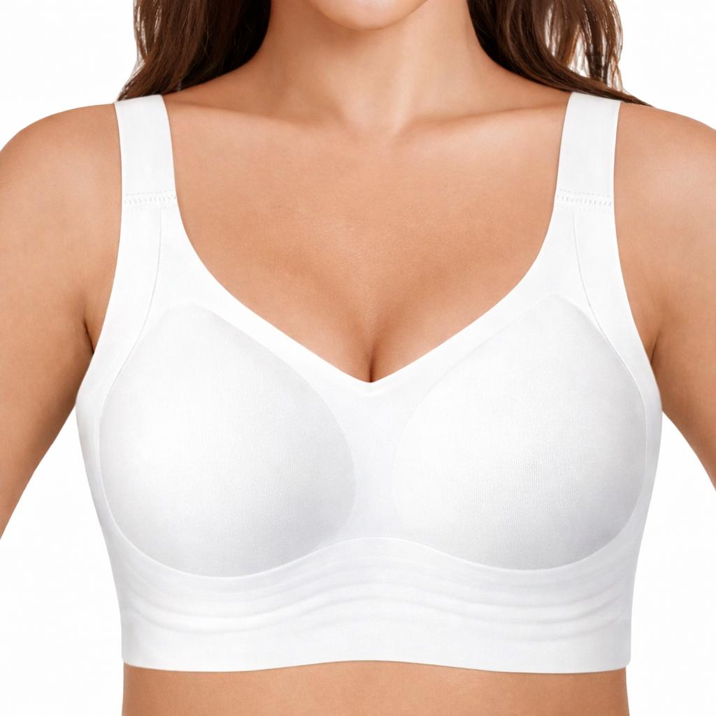 STELLARSEEK Women's Gel Bra, Wireless, Full Coverage,