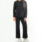STELLARSEEK Sofia Set - Underwear Set with Long Sleeve T-Shirt and Straight Leg Trousers