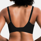 STELLARSEEK Women's Wireless Bra | Gel Push-Up, Seamless Deep V, Invisible Everyday Underwear