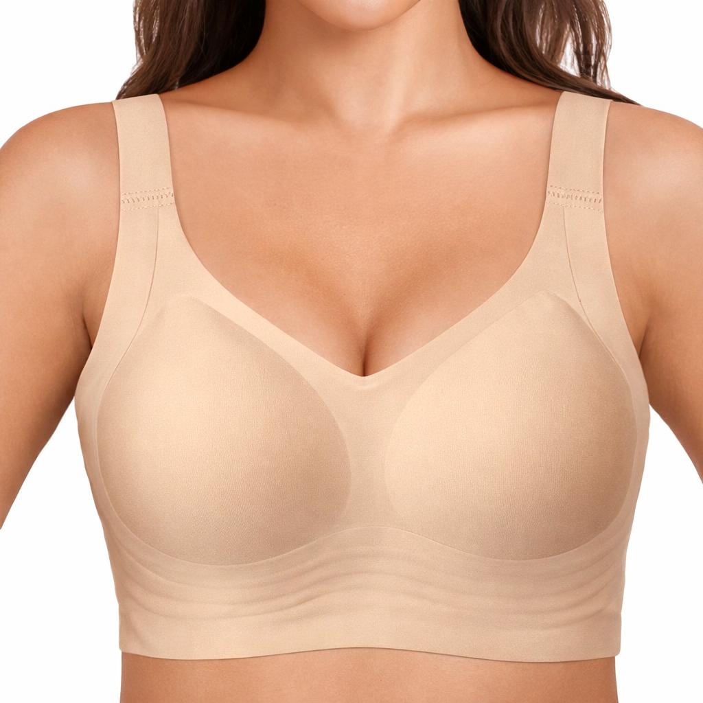 STELLARSEEK Women's Gel Bra, Wireless, Full Coverage,