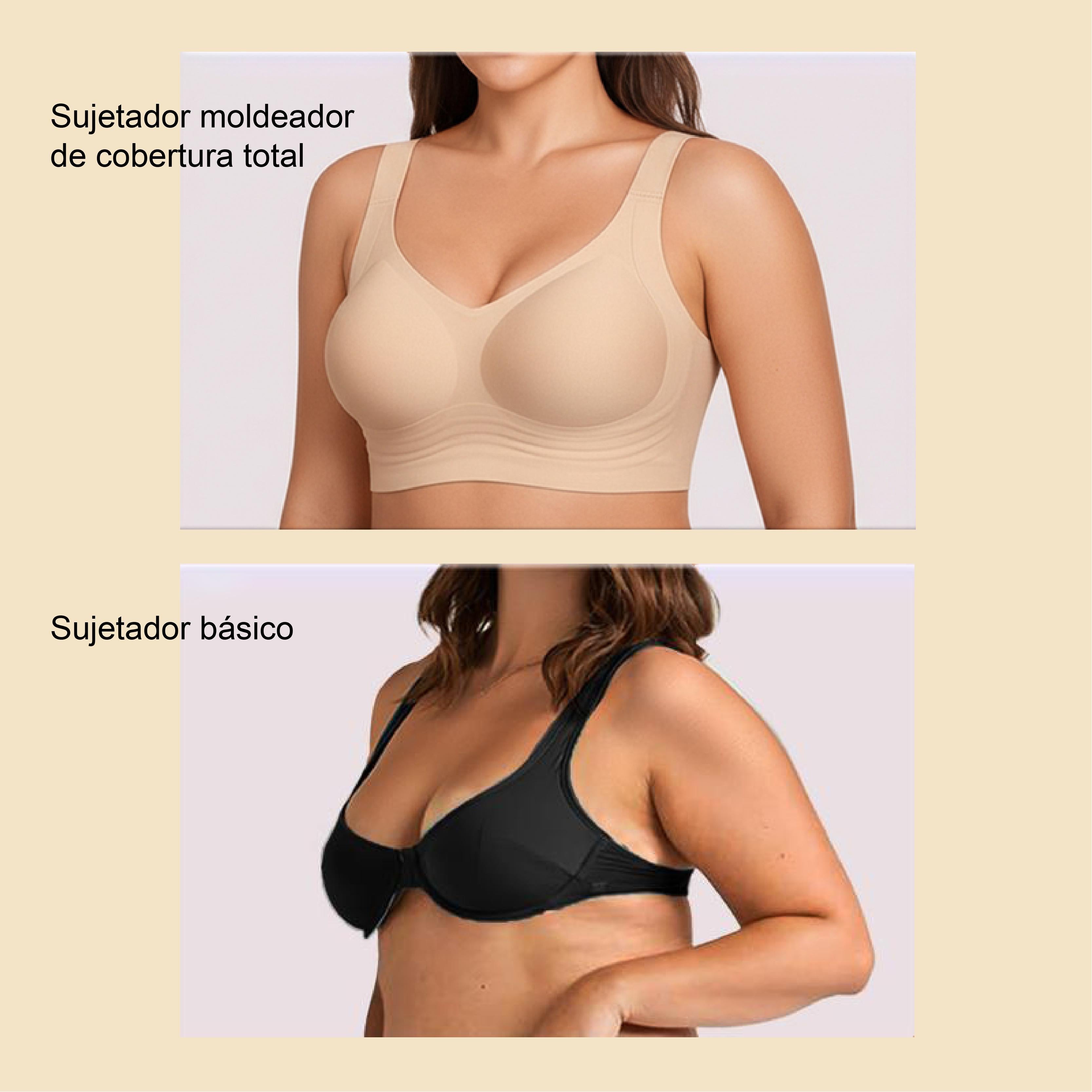 STELLARSEEK Women's Gel Bra, Wireless, Full Coverage,