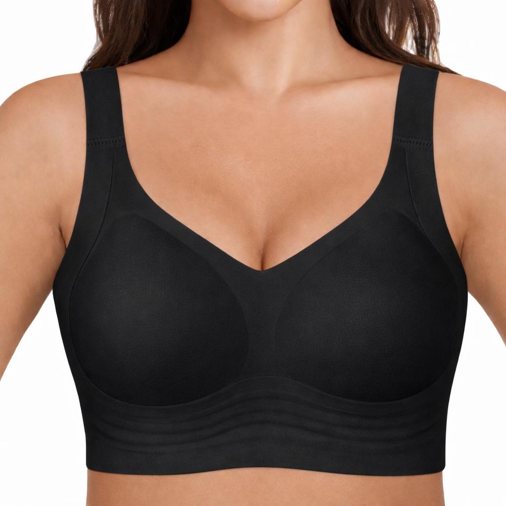 STELLARSEEK Women's Gel Bra, Wireless, Full Coverage,