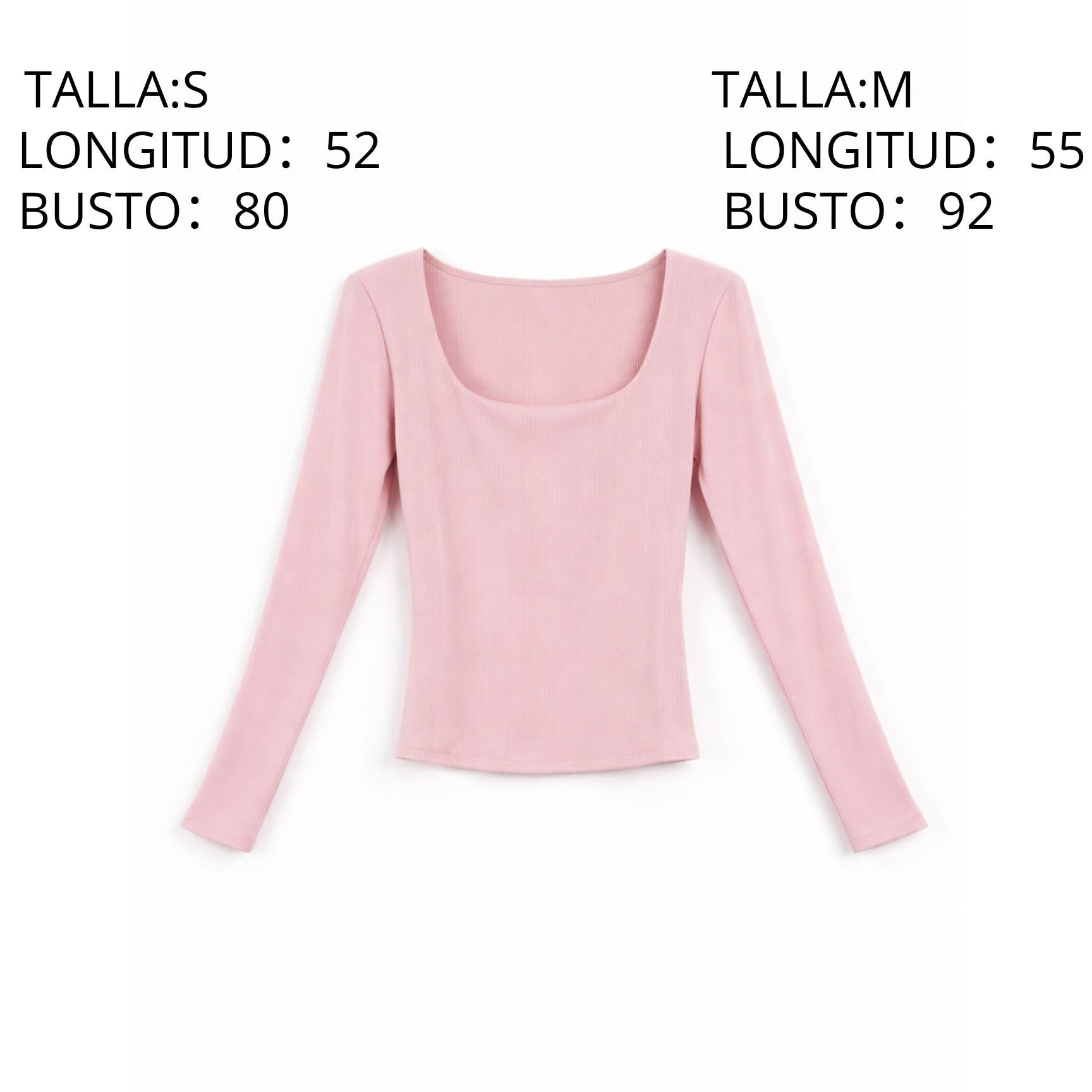 STELLARSEEK Long-sleeved T-shirt with U-neck
